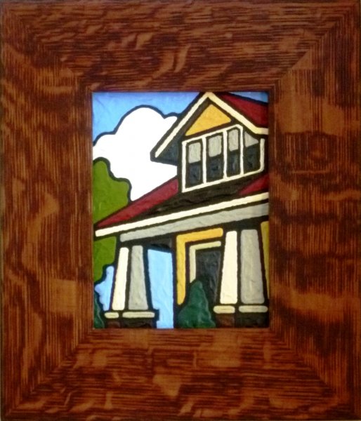 my-bungalow-home-framed