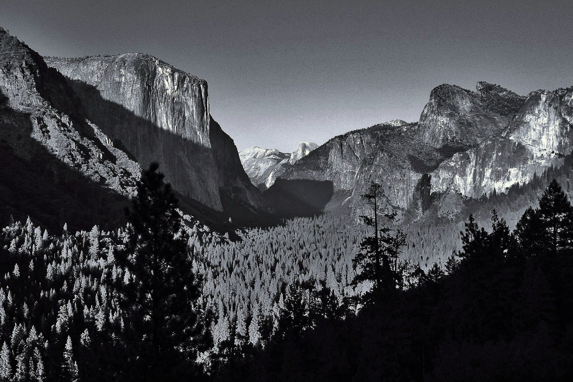 tunnel view bw etsy